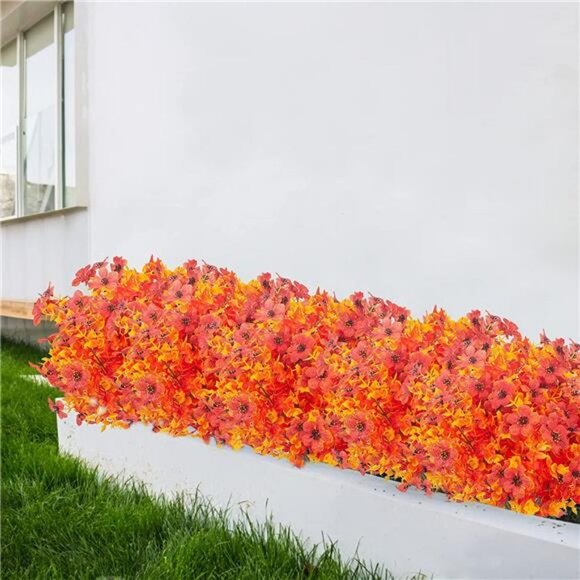 12 Bundles Artificial Plastic Hanging Plants (Gold Yellow) - Picture 4 of 7